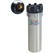 ΜΟΝΗ ΦΙΛΤΡΟΘΗΚΗ ΜΕΤΑΛΛΙΚΗ ΜΕ ΠΛΑΣΤΙΚΗ ΚΕΦΑΛΗ 10"-1/2" PROTEAS EW-021-0400