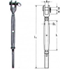 ΕΝΤΑΤΗΡΑΣ ΣΥΡΜΑΤΟΣΧΟΙΝΩΝ ΜΕ ΤΕΡΜΑΤΙΚΟ INOX A4 M6 OEM M8275MT