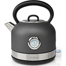 Βραστήρας 1.7lt 2150W Γκρι Nedis KAWK310EGY