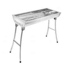 Ψησταριά inox αναδιπλούμενη 48x30x57cm A002 07904