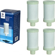 Proteas Filter Ανταλλακτικό Φίλτρο Νερού για Βρύση από Ενεργό Άνθρακα 5 μm 4τμχ 51486082