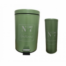 ΣΕΤ ΧΑΡΤΟΔΟΧΕΙΟ ΚΑΙ ΠΙΓΚΑΛ HOME 7ΛΙΤΡΩΝ ΝΟ7 ΠΡΑΣΙΝΟ Sidi Home Plast E-3659