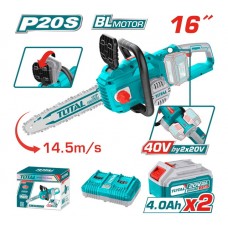 TOTAL ΣΕΤ ΕΠΑΓΓΕΛΜΑΤΙΚΟ ΑΛΥΣΟΠΡΙΟΝΟ ΜΠΑΤ. Li-ion 40V / 4Ah / 2 ΜΠΑΤΑΡΙΕΣ TGSLI401682