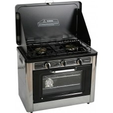 Φουρνάκι Αερίου 25lt με 2 Εστίες CS-02 Thermogatz 04-409-004