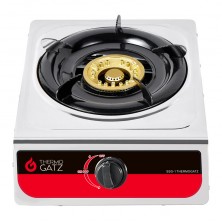 Thermogatz Επιτραπέζια Εστία Υγραερίου Μονή Inox SSG.1