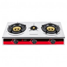 Επιτραπέζια Εστία Υγραερίου Τριπλή Inox Thermogatz SSG.3