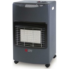 Thermogatz Κεραμική Σόμπα Υγραερίου 4100W Μαύρη 42x35x73cm TG4100