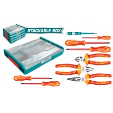 TOTAL ΚΑΣΕΤΙΝΑ ΕΡΓΑΛΕΙΩΝ 1000V 9ΤΕΜ THKTV02H091