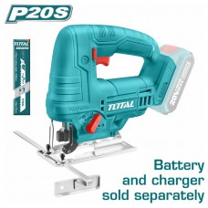 TOTAL ΣΕΓΑ ΜΠΑΤ. Li-ion 20V ΧΩΡΙΣ ΜΠΑΤΑΡΙΑ & ΦΟΡΤΙΣΤΗ TJSLI6508