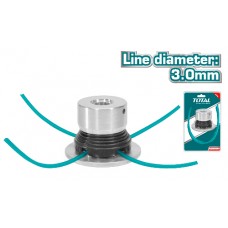 Total ALS300351 Κεφαλή Μεσινέζας Αλουμινίου 4 Εξόδων Fix Line Universal Total ALS300351 Κεφαλή Μεσινέζας Αλουμινίου 4 Εξόδων Fix Line Universal