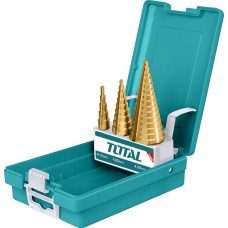 Total TACSD2031 Σετ Τρυπάνια Μετάλλου Κωνικό 3τμχ Total TACSD2031 Σετ Τρυπάνια Μετάλλου Κωνικό 3τμχ