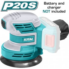 TOTAL ΕΚΚΕΝΤΡΟ ΤΡΙΒΕΙΟ ΧΟΥΦΤΑΣ ΜΠΑΤΑΡΙΑΣ ΛΙΘΙΟΥ 20V (TROSLI2001)