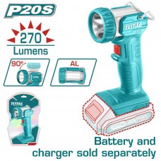 TOTAL ΕΠΑΓΓ. ΦΑΚΟΣ ΜΠΑΤ. Li-ion 20V / 5W SOLO TWLI2038