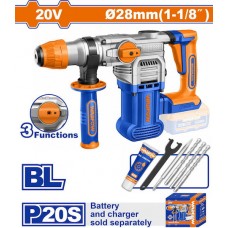 Wadfow Κρουστικό Σκαπτικό Πιστολέτο Μπαταρίας Brushless 20V Solo WLM1528