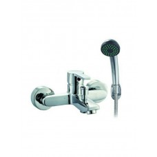 Viospiral NIDRA Αναμεικτική Μπαταρία Μπανιέρας Πλήρες Σετ Ασημί 10-09101