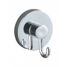 Άγκιστρο Μπάνιου Μονό Ασημί Vacuum-Loc Σετ 2 Τεμαχίων Wenko 209001121