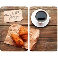 Προστατευτικά Καλύμματα Εστίας 2τμχ 30x0,5x52 cm Wenko 538621121