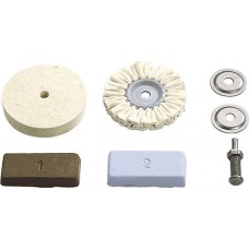 Wolfcraft Πανάκια Δίσκου με Άξονα 5τμχ 2178000 Wolfcraft Πανάκια Δίσκου με Άξονα 5τμχ 2178000