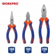 WorkPro Σετ Πένσες Μήκους 200mm 3τμχ WP201007