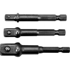 Yato Αντάπτορες HEX Σετ 3τμχ YT-04685