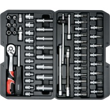 Yato YT-14501 Καστάνια με Καρυδάκια 1\4" 56τμχ Yato YT-14501 Καστάνια με Καρυδάκια 1\4" 56τμχ