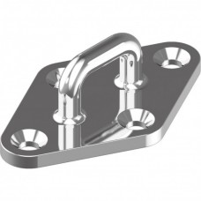 ΜΑΠΑ ΜΕ ΠΛΑΚΑ ΡΟΜΒΟ INOX A4 A 80mm OEM M8223