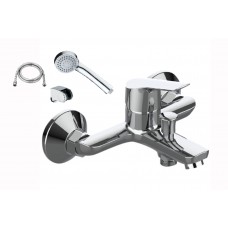 BORMANN Μπαταρία Μπάνιου Spring, 35mm, Αναμεικτική, 850G Με Σετ Ντους BTW3365