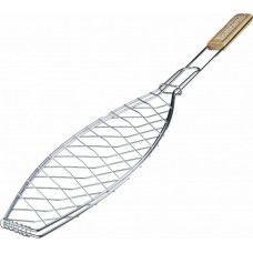 Bormann Σχάρα Inox Ψαριού 68x15cm BBQ1013