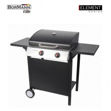 Bormann Ψησταριά Υγραερίου Μαντεμένια Σχάρα με 2 Εστίες BBQ2000