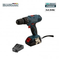 Bormann Lite Δραπανοκατσάβιδο Μπαταρίας 20V 1x1.5Ah BCD2400