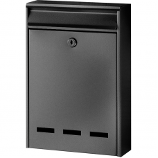 Γραμματοκιβώτιο Γκρι 30x20x5cm Bormann BMB1001