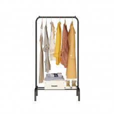 Κρεμάστρα Δαπέδου από Μέταλλο σε Μαύρο Χρώμα Μ60 x Π40 x Υ130 cm Bormann BPC2000