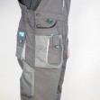 Bormann Bib Overall Φόρμα Εργασίας με Τιράντες Γκρι 024514