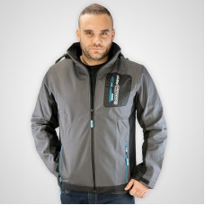 Μπουφάν Εργασίας Γκρι Napoli Softshell Bormann BPP7053
