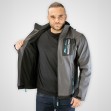 Μπουφάν Εργασίας Γκρι Napoli Softshell Bormann BPP7053