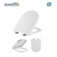 ΚΑΛΥΜΜΑ ΛΕΚΑΝΗΣ SOFT CLOSE 46.5X36 ΛΕΥΚΟ GEMINI DUROPLAST BTW1010
