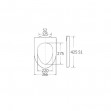 ΚΑΛΥΜΜΑ ΛΕΚΑΝΗΣ SOFT CLOSE ΑΠΟ DUROPLAST 42.5x36.6cm ΛΕΥΚΟ BTW1020