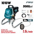 BORMANN ΠΙΣΤΟΛΙ ΨΕΚΑΣΜΟΥ AIRLESS 1010W 1,5Lt/min BAP7000
