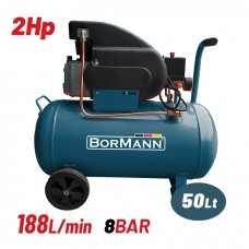 ΑΕΡΟΣΥΜΠΙΕΣΤΗΣ ΜΟΝΟΜΠΛΟΚ 2hp/50L BORMANN BAT5012