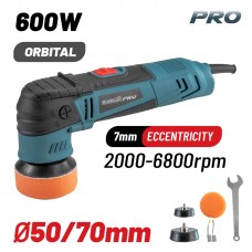 Bormann Έκκεντρος Αλοιφαδόρος 600W με Ρύθμιση Στροφών BCP3050