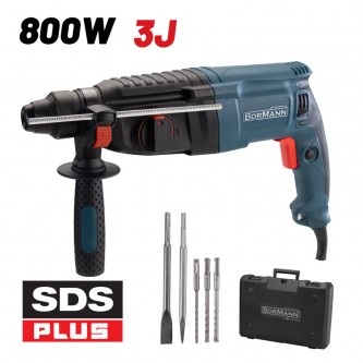 Bormann Lite Κρουστικό Σκαπτικό Ρεύματος 800W με SDS Plus BPH3010