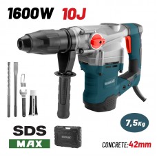 Κατεδαφιστικό Πιστολέτο Bormann BPH7500 Pro 1600W SDS-MAX 10J