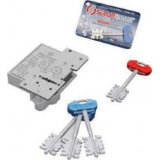 Securemme Δεξιά σε Ασημί Χρώμα 25SX-D-ZB-XXXX-S46