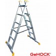 GEHOCK ΣΚΑΛΩΣΙΑ ΑΛΟΥΜΙΝΙΟΥ ΔΙΠΛΗ ΑΝΑΔΙΠΛΟΥΜΕΝΗ 7 ΣΚΑΛΟΠΑΤΙΑ 59-617007 