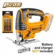ΣΕΓΑ ΜΠΑΤΑΡΙΑΣ SOLO 20V LI-ION CJSLI8501 INGCO