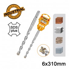 ΤΡΥΠΑΝΙ SDS PLUS 6X310MM DBH1210605 INGCO ΤΡΥΠΑΝΙ SDS PLUS 6X310MM DBH1210605 INGCO