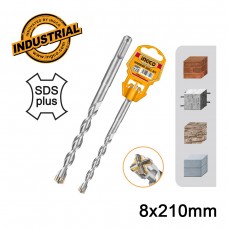 ΤΡΥΠΑΝΙ SDS PLUS 8X210MM DBH1210803 INGCO ΤΡΥΠΑΝΙ SDS PLUS 8X210MM DBH1210803 INGCO