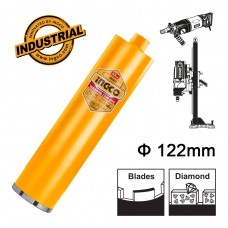 Ingco Διαμαντοκορώνα Μπετού Καροτιέρας Ø122mm DCB581228 Ingco Διαμαντοκορώνα Μπετού Καροτιέρας Ø122mm DCB581228