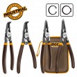 INGCO Ασφαλειοτσίμπιδο 180mm Σετ 4 τεμ.HCCPS26180