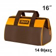 INGCO Εργαλειοθήκη Τσάντα 16" HTBG281628